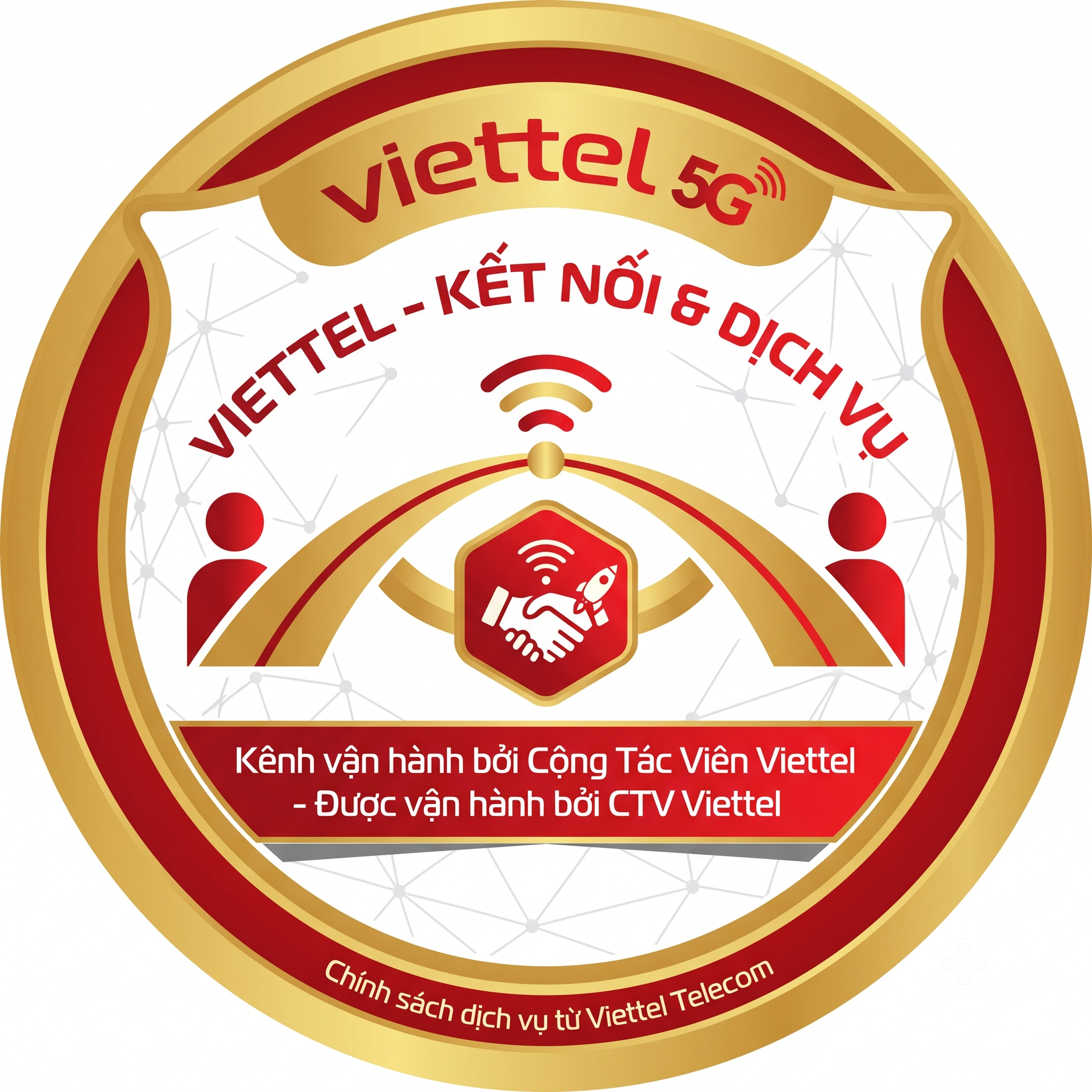 Logo Viettel Kết Nối & Dịch Vụ