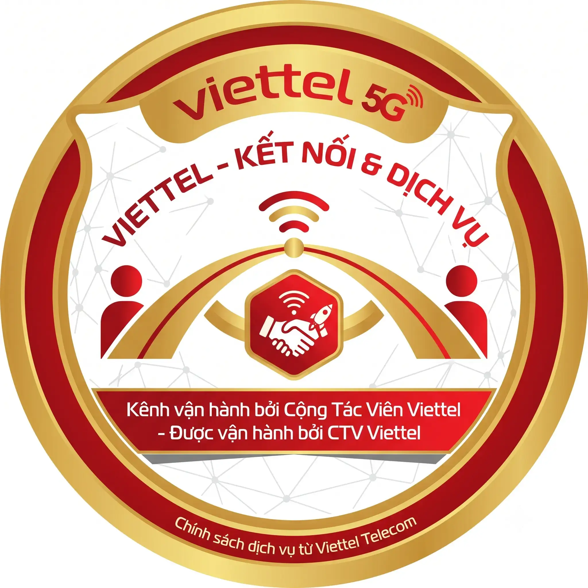Logo Viettel Kết Nối & Dịch Vụ